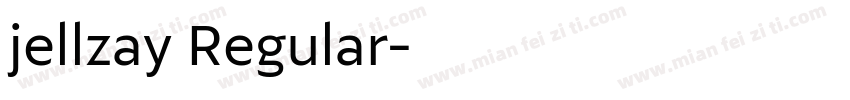 jellzay Regular字体转换